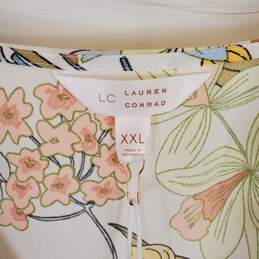 Lauren Conrad Women Floral Print Blouse XXL NWT alternative image
