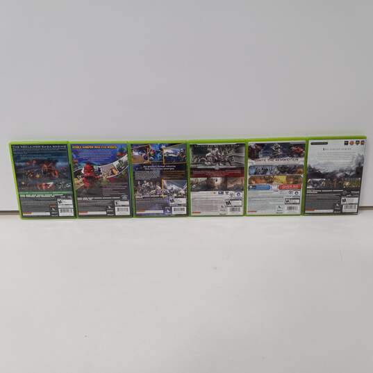 6Pc. Assorted Microsoft XBOX 360 Video Game Lot image number 2