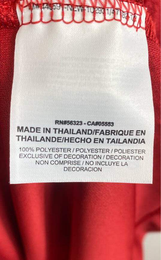 Nike Men Red Budweiser Polo Shirt XXL image number 4