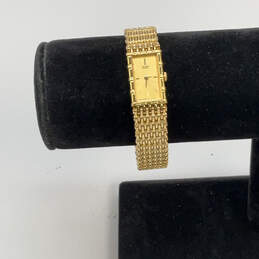 Designer Seiko 2E20-6109 Gold-Tone Stainless Steel Analog Wristwatch