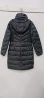 Women’s Michael Kors Pocketed Zippered Removable Hood Puffer Winter Jacket Sz S image number 2