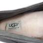 Ugg Men's Shearling-Lined Gray Suede Driving Moccasins Size 9 image number 7