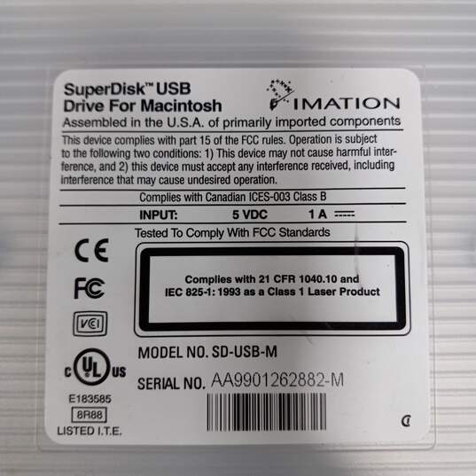 Imation SuperDisk USB Drive for Macintosh image number 4