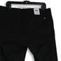 NWT Mens Black Flat Front Pockets Skinny Leg Chino Pants Size 36 image number 4