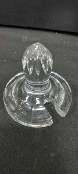 Clear Crystal Sugar Bowl w/Lid alternative image