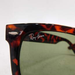 Ray Ban Unisex Tortoise Wayfarer Sunglasses With Case alternative image