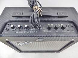 Fender Brand Mustang I Model Black Electric Guitar Amplifier w/ Power Cable alternative image