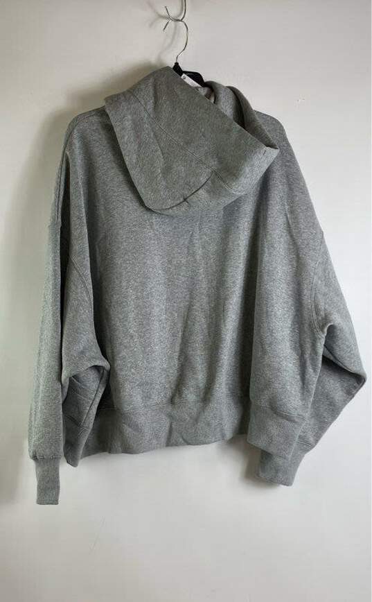 Nike Gray hoodie - Size Large image number 2