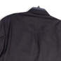 Mens Black Long Sleeve Notch Lapel Pockets Two Button Blazer Size 52R image number 4