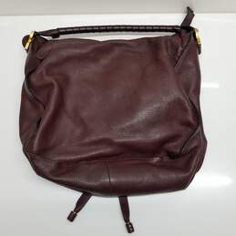 AUTHENTICATED Chloe Marcia Purple Calfskin Leather Hobo Handbag alternative image