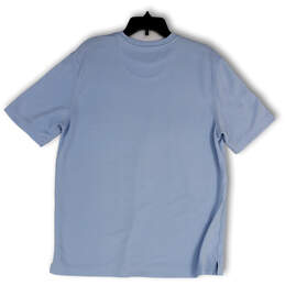 Mens Blue Crew Neck Short Sleeve Regular Fit Pullover T-Shirt Size Medium alternative image