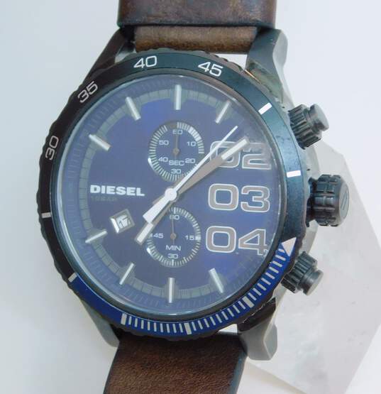 Men's Diesel DZ4312 Blue Dial Chronograph Watch image number 2