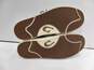Men's OluKai Casual Brown Lace-Up Shoes Size 10 image number 5