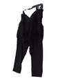Womens Black Elastic Waist Elation 2 In 1 Activewear Capri Pants Size XL image number 2
