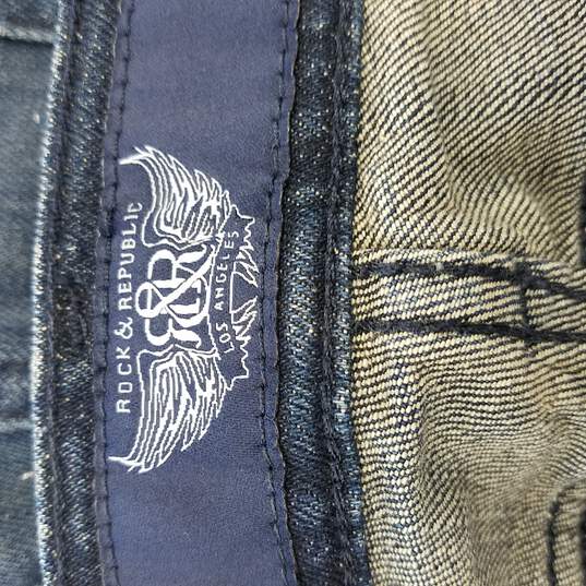 Rock and Republic Jeans Women XL Blue image number 3