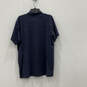 Mens Navy Blue Short Sleeve Spread Collar Golf Polo Shirt Size XL image number 2