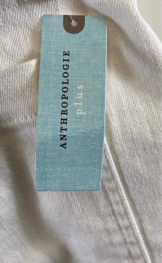 Maeve By Anthropologie White Pants - Size XXL image number 5