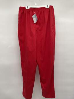 Erin London Womens Red Flat Front Straight Leg Chino Pants Sz M T-0545537-H alternative image