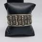Sterling Silver Pharaoh 6.5" Cuff Bracelet 44.7g image number 1