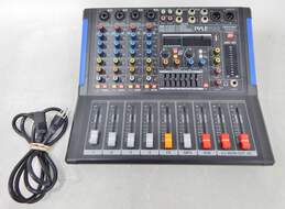 Pyle Pro Brand PMXU46BT Model 4-Channel BT Studio Mixer and Audio Mixing Console w/ Power Cable