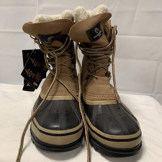 Men's Insulated Weatherproof Heavy Winter Boots Size: 8 Medium image number 1