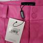 NWT Bardot WM's Polly Vegan Leather Hot Pink Ankle Pants Size 6 image number 3
