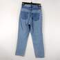 Pacsun Women Blue Patch High Rise Straight Jeans Sz 24 image number 3
