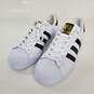 Adidas Superstar White/Black Sneakers W/Box Women's Size 8.5 image number 6