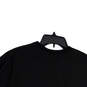 NWT Womens Black Crew Neck Short Sleeve Cropped Pullover T-Shirt Size Small image number 4