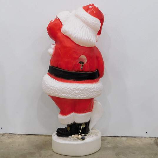 VTG Union Products Santa Claus w/ List 42in. Lighted Christmas Blow Mold image number 5