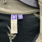 NWT Womens Black Long Sleeve Quarter Zip Regular Fit Pullover T-Shirt Sz XL image number 3