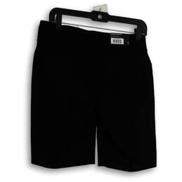 NWT Mens Black Flat Front Pockets Stretch Athletic Shorts Size Small alternative image