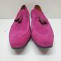 Maurice by JC Studio Suede Tasseled Loafers Men's 11.5 in Pink image number 2