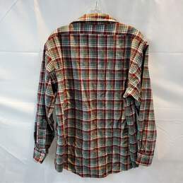 Pendleton Wool Long Sleeve Full Button Flannel Shirt Size L alternative image