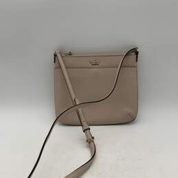 Kate Spade Womens Cameron Street Tenley Tan Leather Textured Crossbody Bag Purse