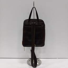 Tiganello Brown Leather Mini Backpack alternative image