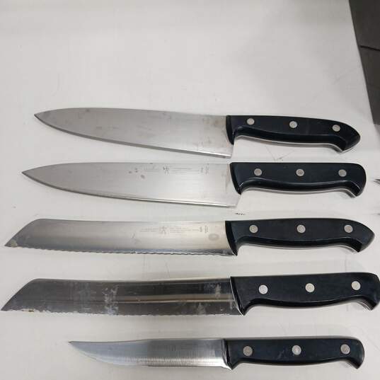 J.A. Henckels 18pc Knife Set w/Knife Block image number 4