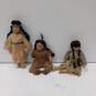 Danbury Mint & American Diary Native American Girls Dolls Assorted 3pc Lot image number 1