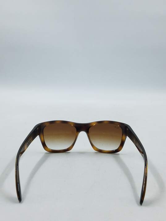 Ray-Ban Tortoise Square Sunglasses image number 3