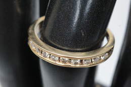 10K Yellow Gold Diamond Accent Ring (SZ 6.50) - 2.1g