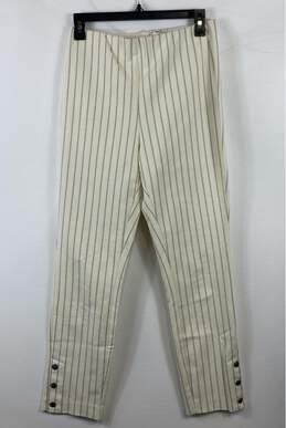 Rag & Bone White Striped Pants - Size 6