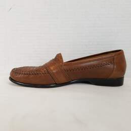 Cole Haan Woven Loafer Color brown Men  Leather Shoe size 10.5 alternative image