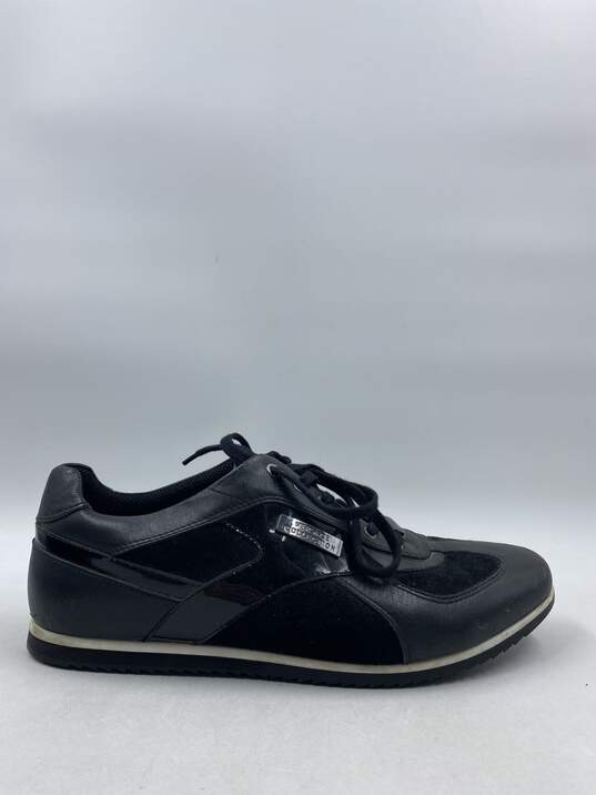 Versace Collection Black Sneaker Casual Shoe Men 12 image number 1