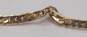 14K Gold Herringbone Chain For Repair 3.5g image number 4