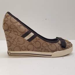 Guess Brown Wedges Women's Size 8.5