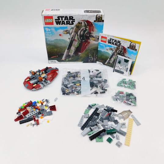 LEGO Star Wars 75312 Boba Fett's Starship IOB W/ Manual image number 2