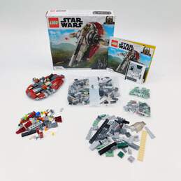 LEGO Star Wars 75312 Boba Fett's Starship IOB W/ Manual alternative image