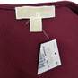 Michael Kors Dark Ruby Long Sleeve Pullover Top Women's Size 3XL image number 2