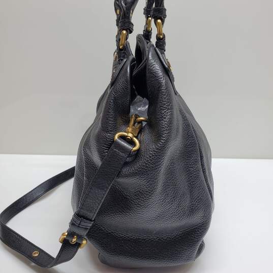 AUTHENTICATED MARC BY MARC JACOBS FRANCESCA LEATHER TOTE BAG image number 4