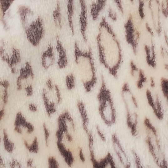 Nine West Women Pink Cheetah Soft Robe XL NWT image number 7